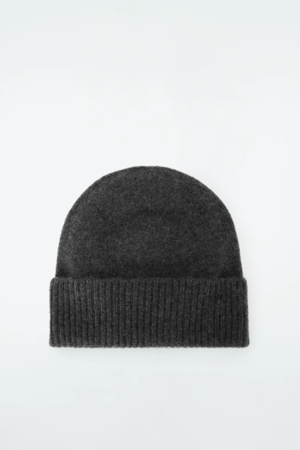 Online COS PURE CASHMERE BEANIE CHARCOAL