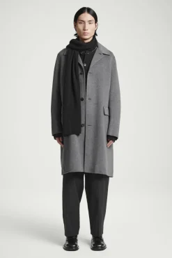 Sale COS PURE CASHMERE SCARF BLACK