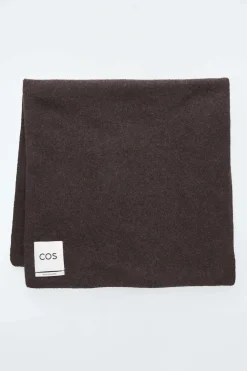 Online COS PURE CASHMERE SCARF BROWN