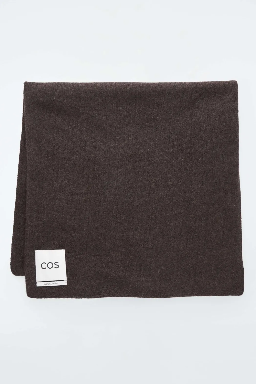Online COS PURE CASHMERE SCARF BROWN