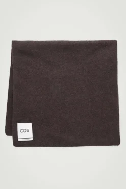 Online COS PURE CASHMERE SCARF BROWN