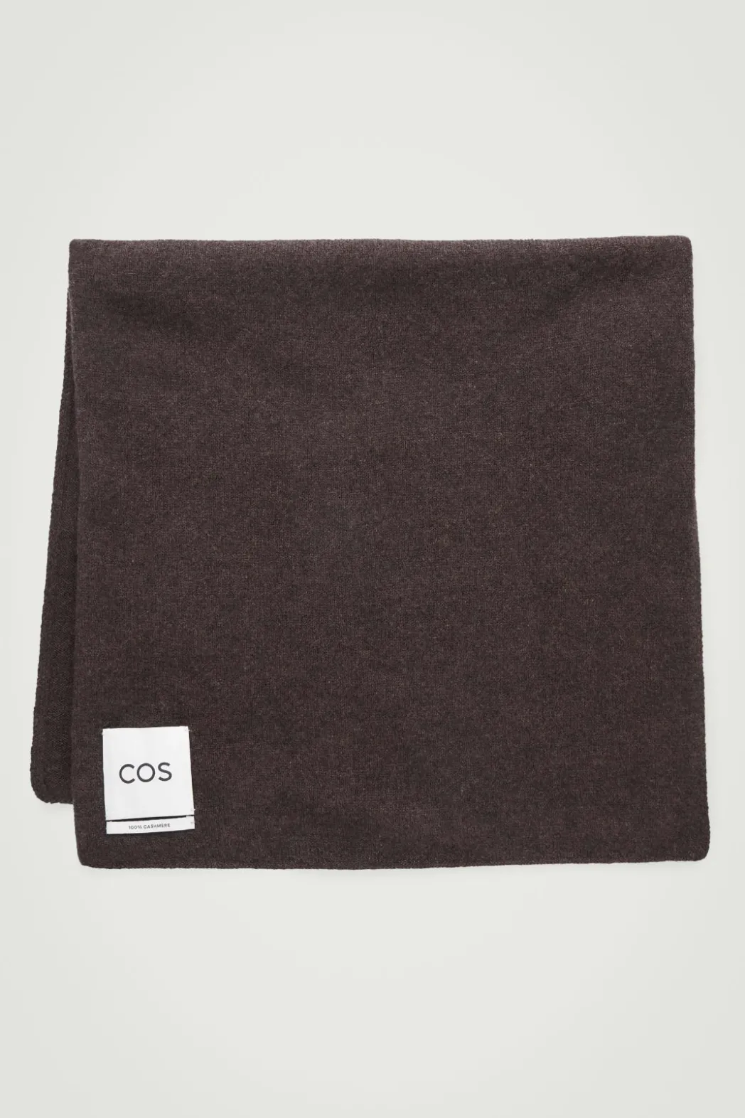 Online COS PURE CASHMERE SCARF BROWN