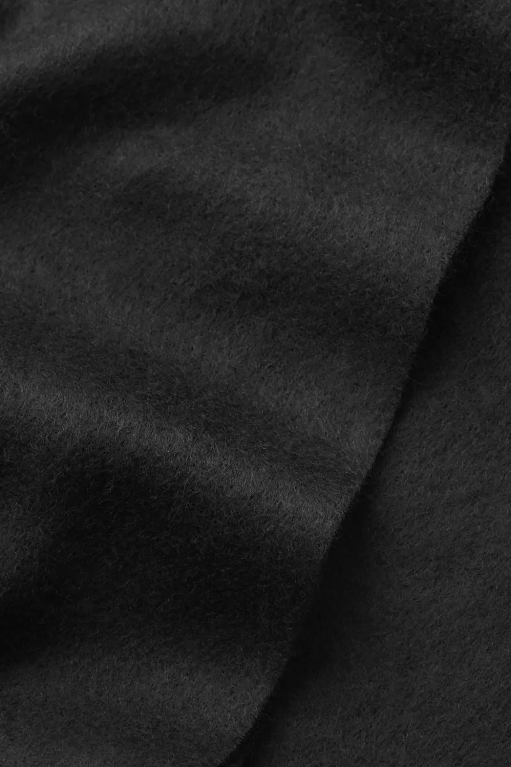 Discount COS PURE CASHMERE SCARF BLACK
