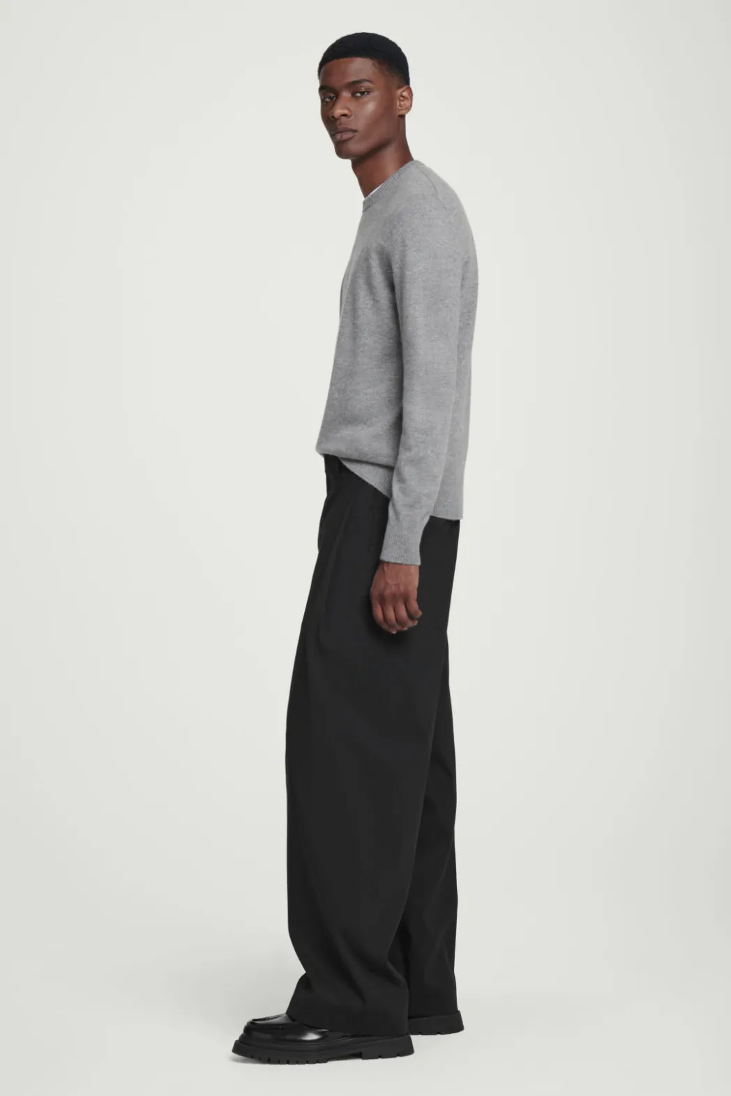 Hot COS PURE CASHMERE SWEATER GRAY