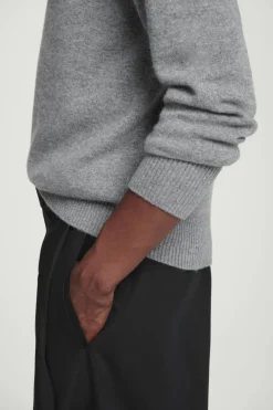 Hot COS PURE CASHMERE SWEATER GRAY