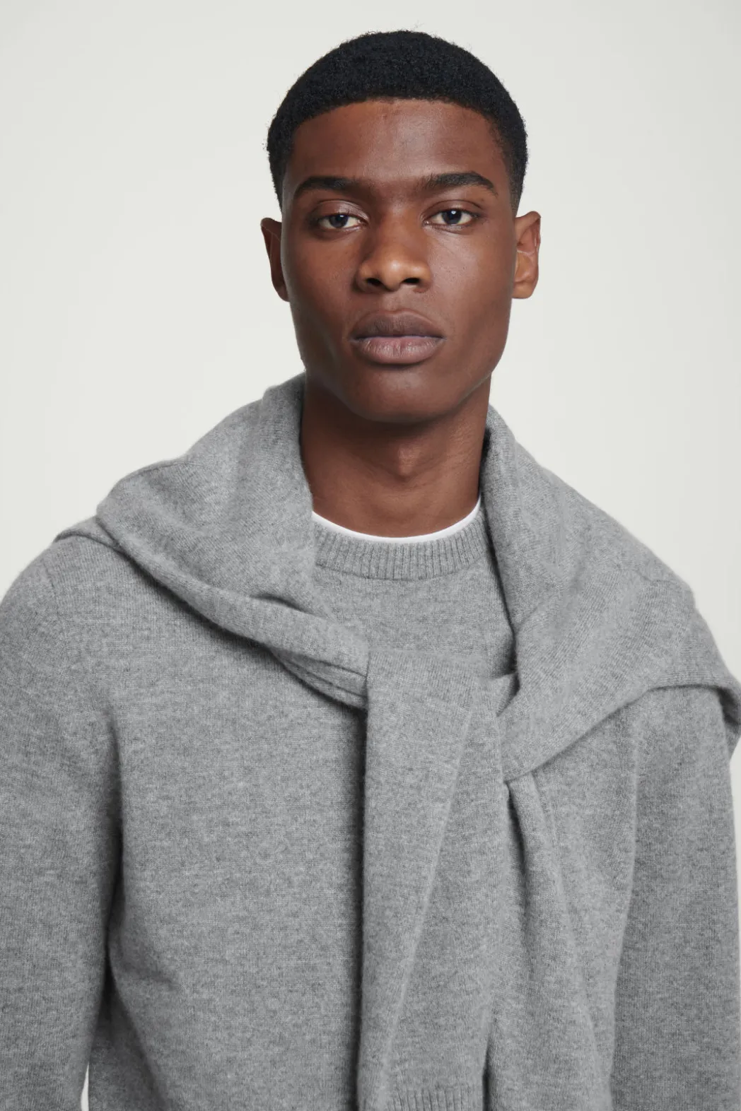 Hot COS PURE CASHMERE SWEATER GRAY