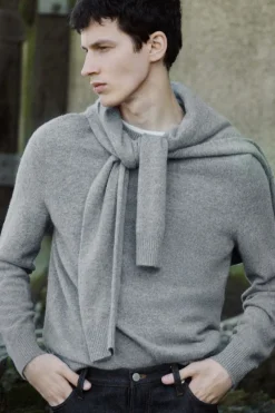 Hot COS PURE CASHMERE SWEATER GRAY