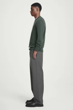 New COS PURE CASHMERE SWEATER DARK GREEN