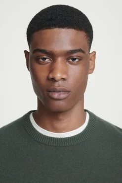 New COS PURE CASHMERE SWEATER DARK GREEN