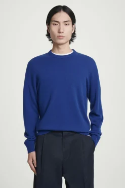 Clearance COS PURE CASHMERE SWEATER COBALT BLUE