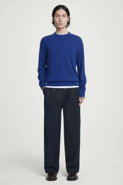 Clearance COS PURE CASHMERE SWEATER COBALT BLUE