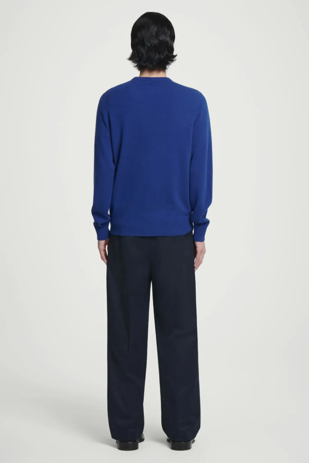 Clearance COS PURE CASHMERE SWEATER COBALT BLUE
