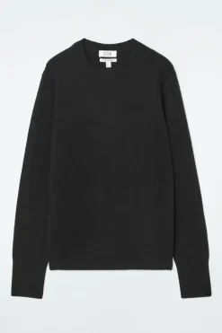 Best COS PURE CASHMERE SWEATER BLACK