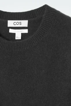 Best COS PURE CASHMERE SWEATER BLACK