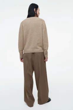 Hot COS PURE CASHMERE SWEATER BEIGE