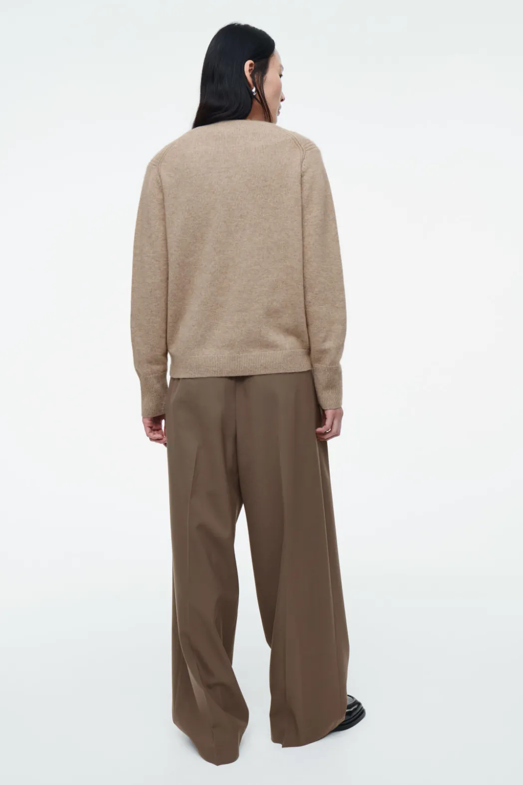 Hot COS PURE CASHMERE SWEATER BEIGE