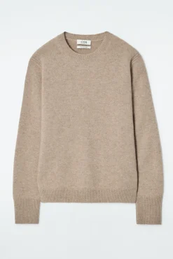 Hot COS PURE CASHMERE SWEATER BEIGE