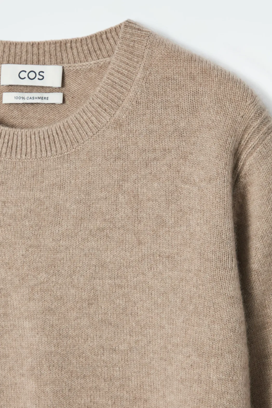 Hot COS PURE CASHMERE SWEATER BEIGE