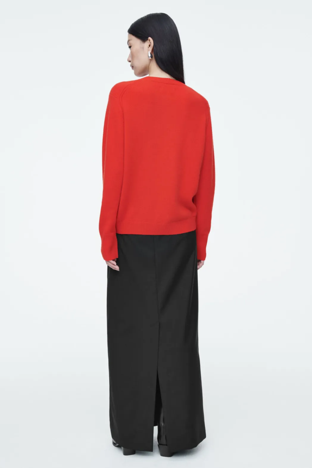 Online COS PURE CASHMERE SWEATER BRIGHT RED
