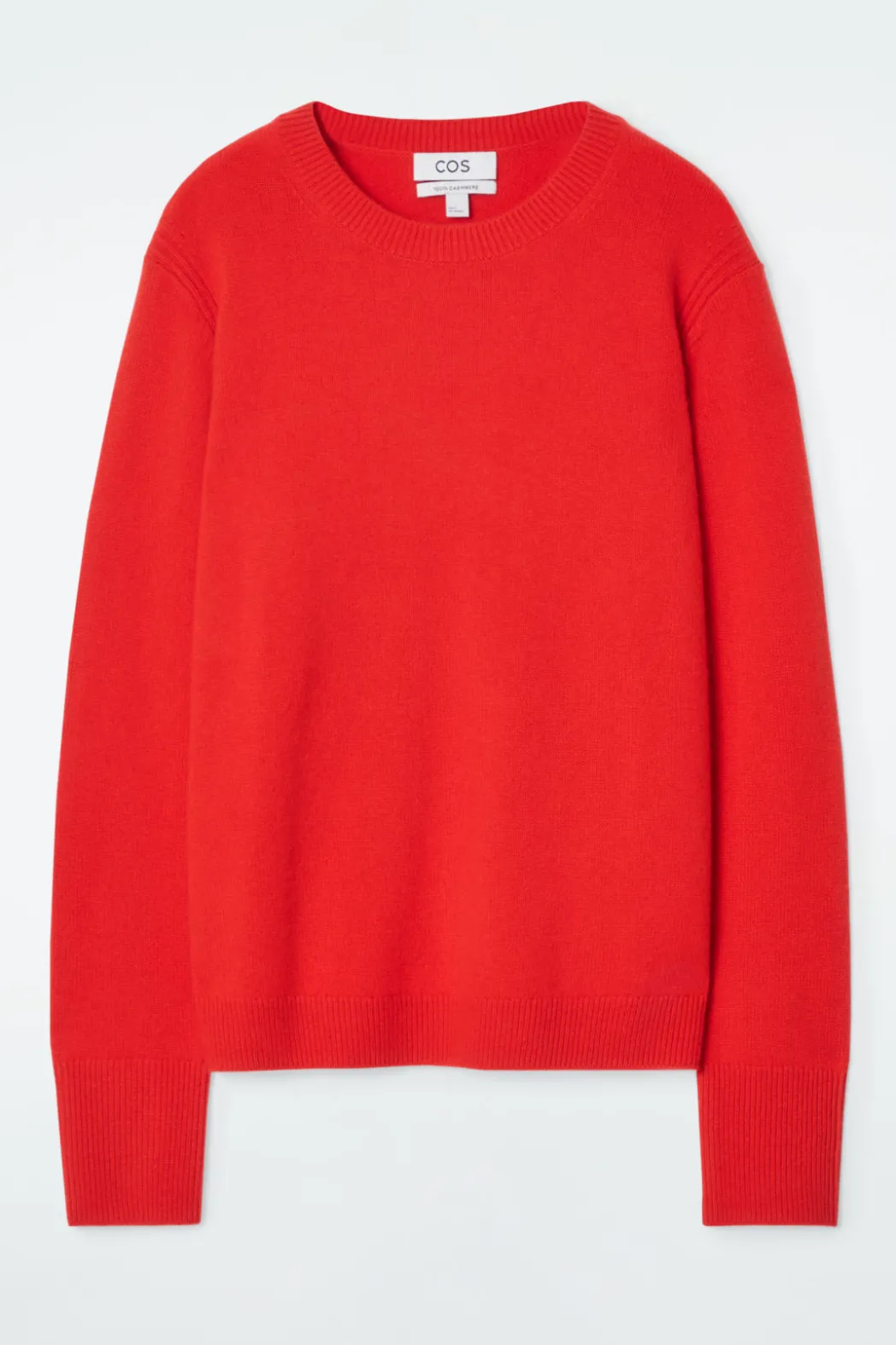 Online COS PURE CASHMERE SWEATER BRIGHT RED