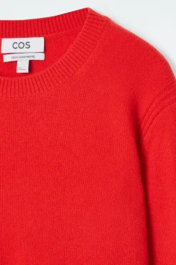 Online COS PURE CASHMERE SWEATER BRIGHT RED