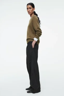 Best COS PURE CASHMERE SWEATER BROWN