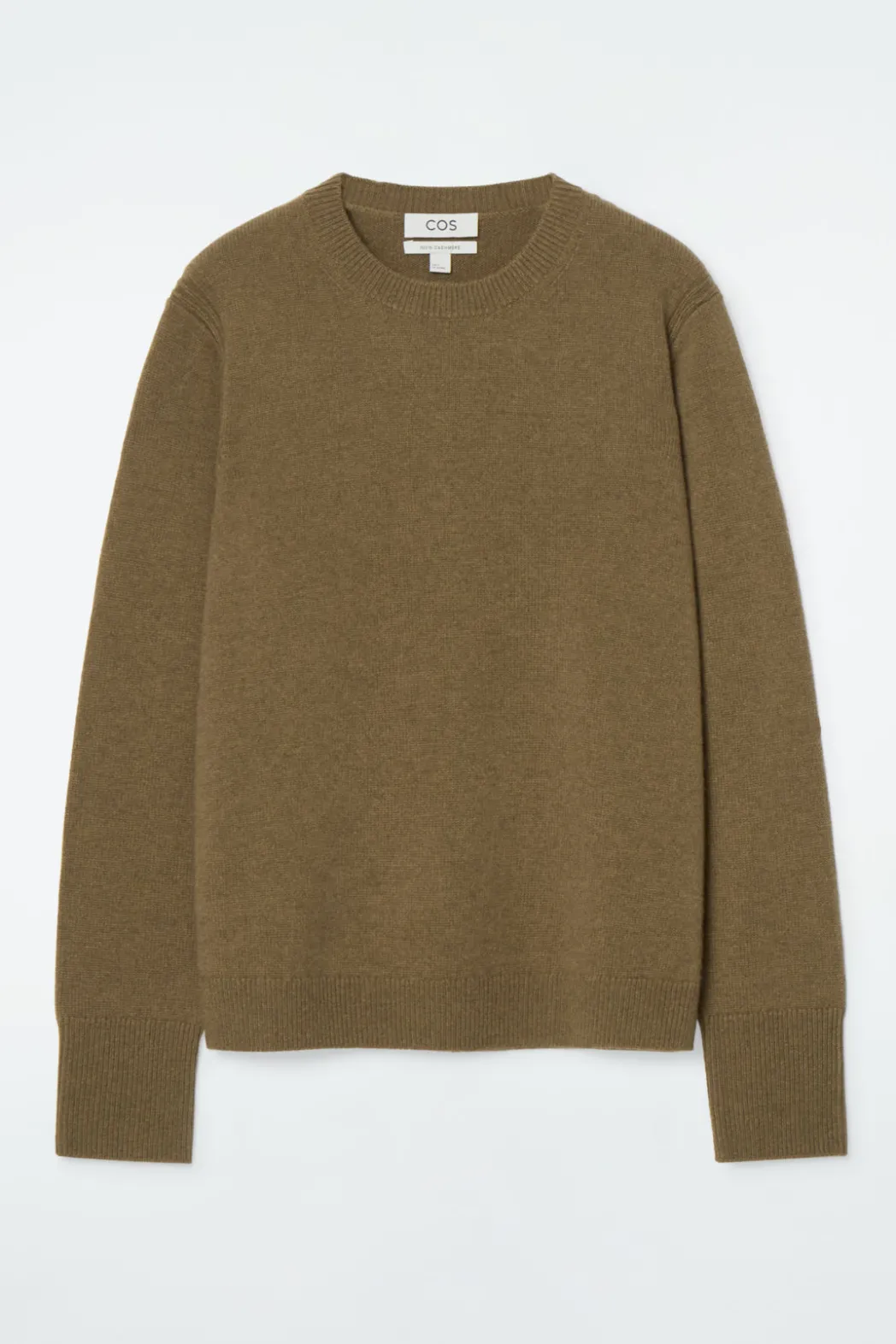 Best COS PURE CASHMERE SWEATER BROWN