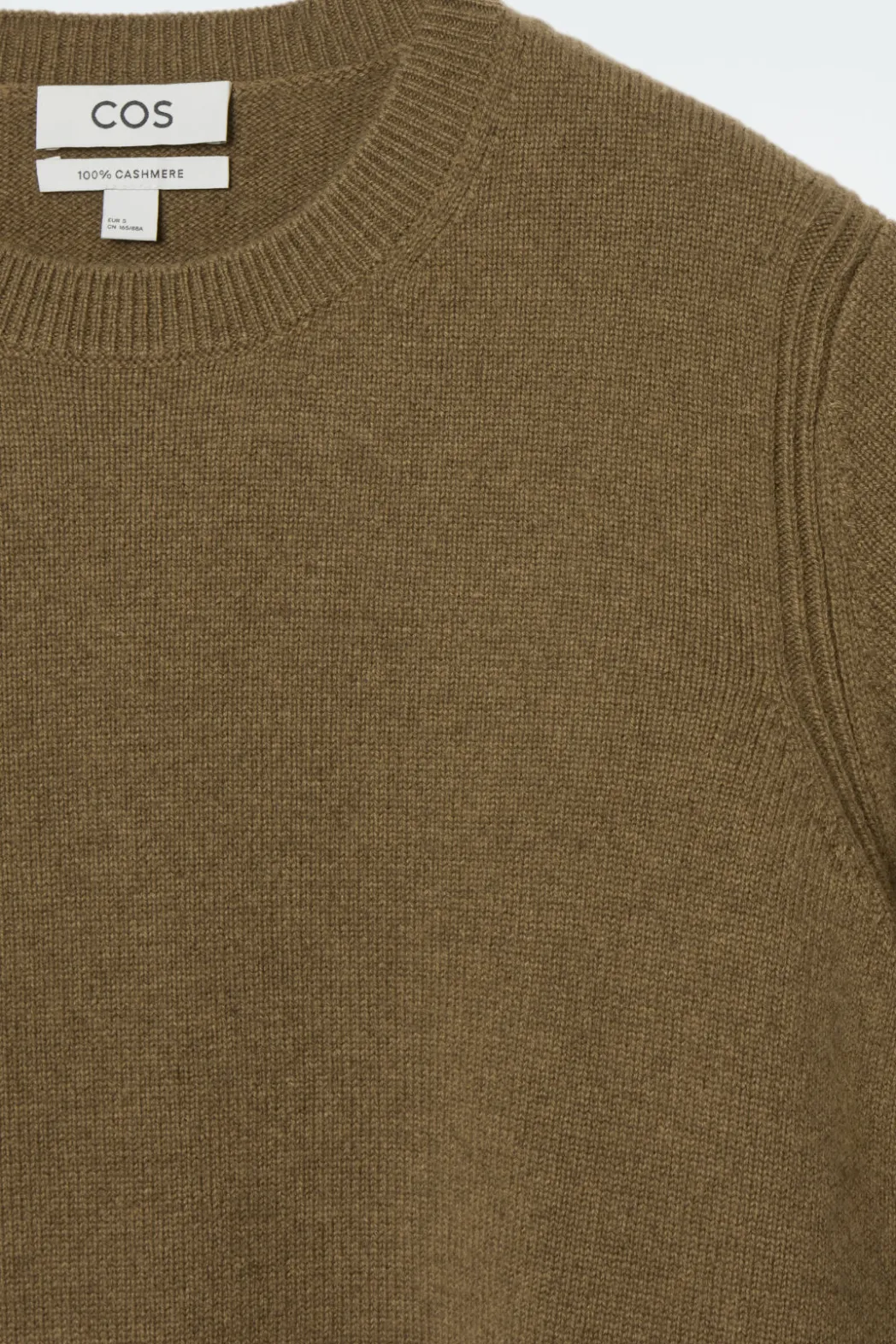 Best COS PURE CASHMERE SWEATER BROWN