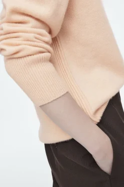 New COS PURE CASHMERE SWEATER APRICOT