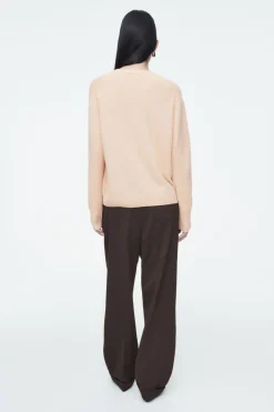 New COS PURE CASHMERE SWEATER APRICOT