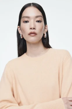 New COS PURE CASHMERE SWEATER APRICOT