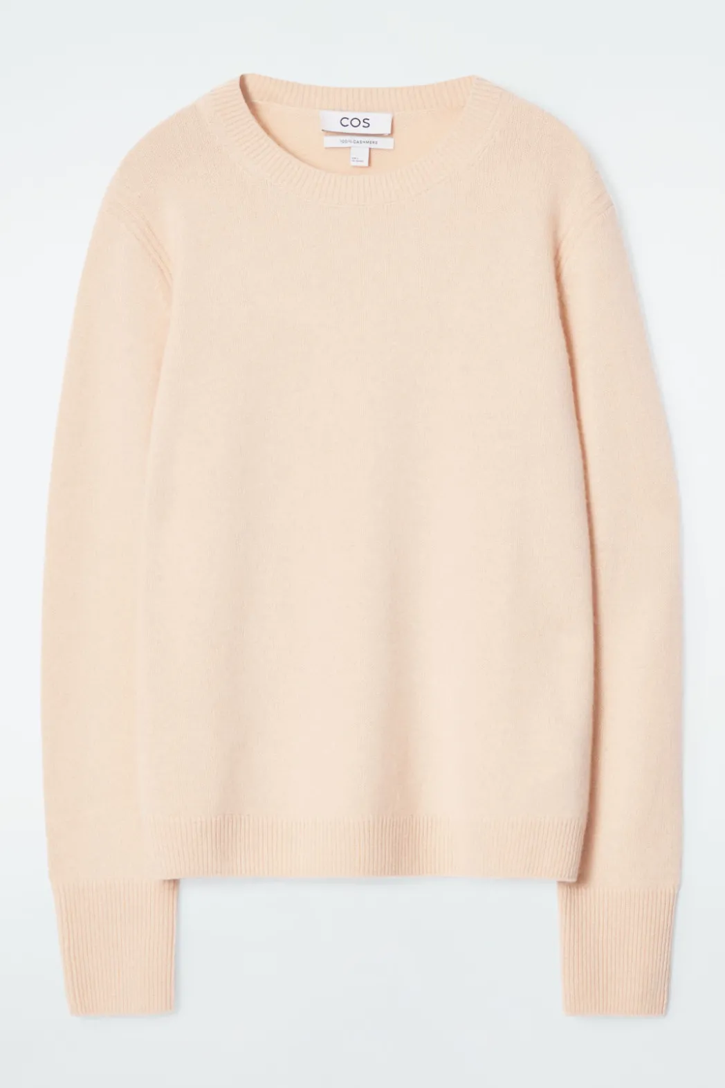 New COS PURE CASHMERE SWEATER APRICOT