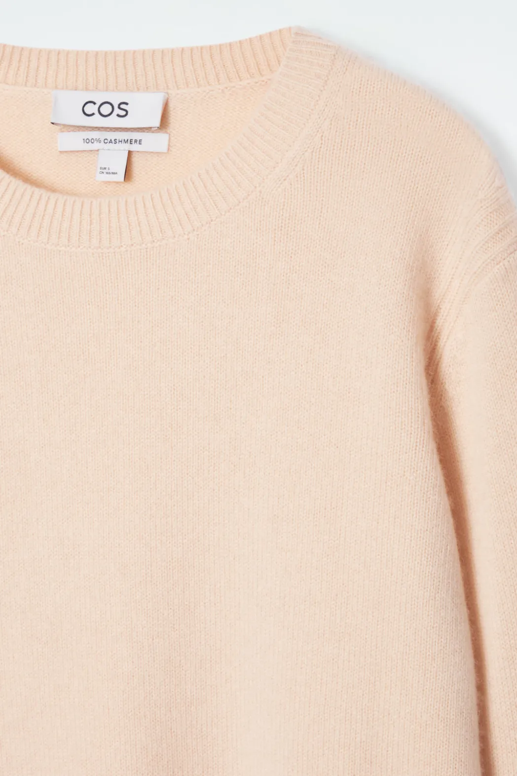 New COS PURE CASHMERE SWEATER APRICOT
