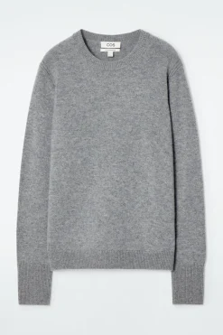 Online COS PURE CASHMERE SWEATER GRAY