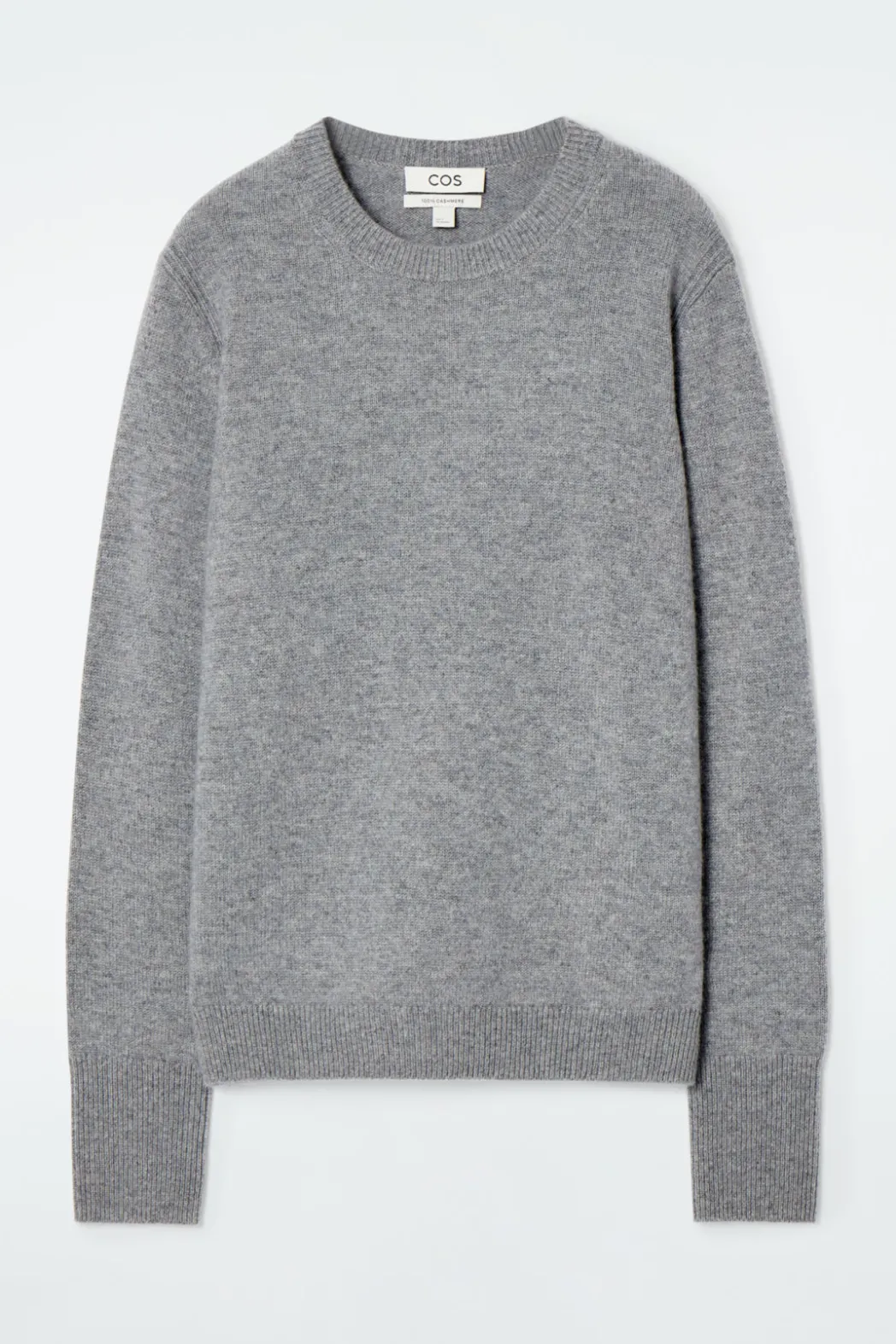 Online COS PURE CASHMERE SWEATER GRAY