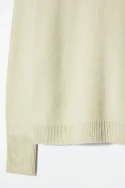 Online COS PURE CASHMERE SWEATER PALE GREEN