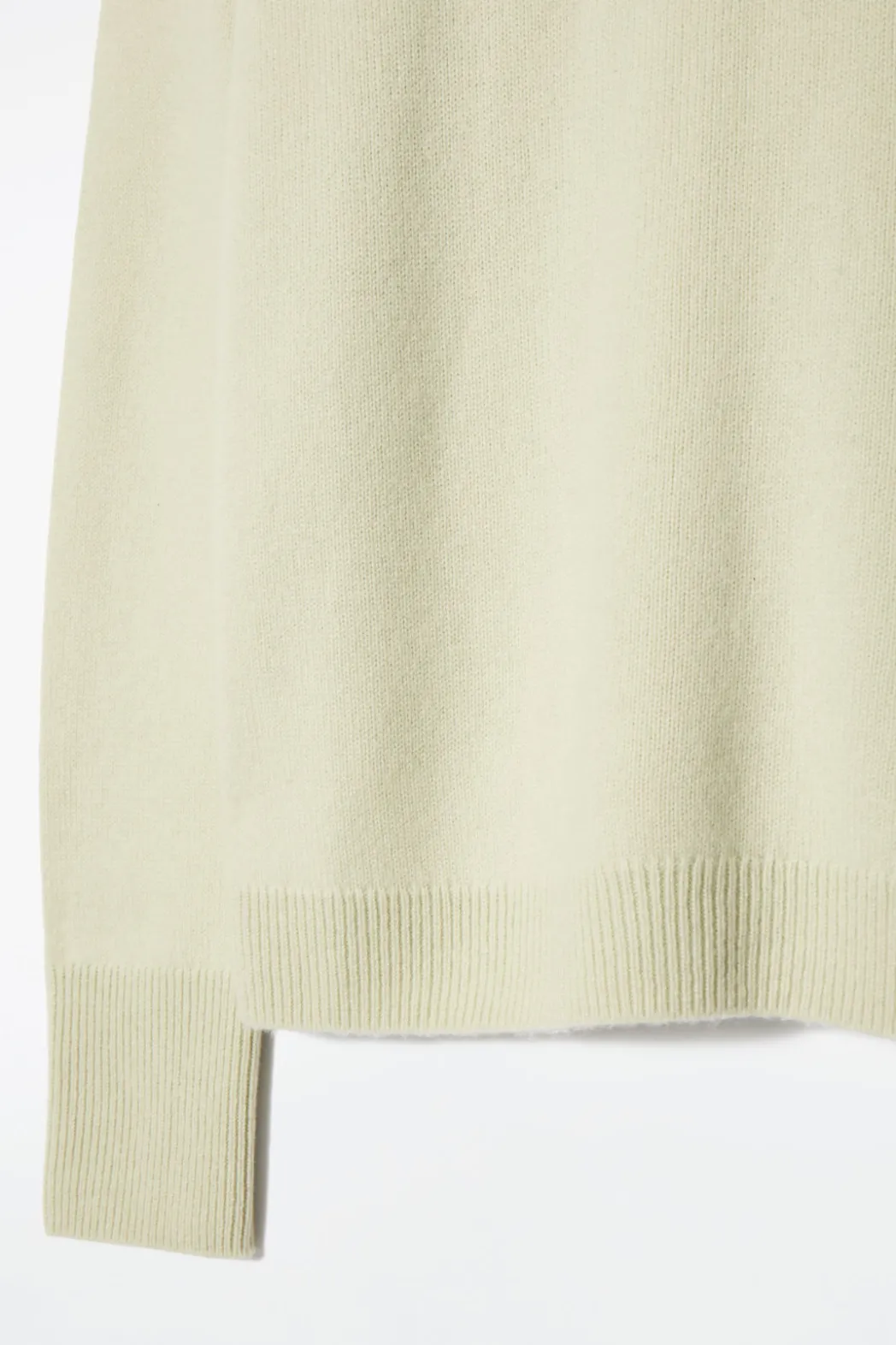 Online COS PURE CASHMERE SWEATER PALE GREEN