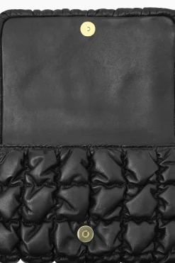 Best COS QUILTED CROSSBODY - LEATHER BLACK