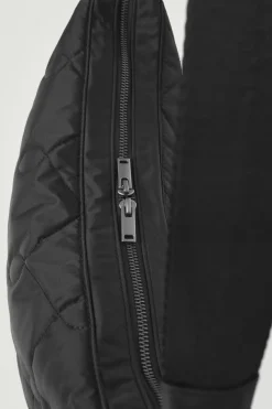 Best COS QUILTED CROSSBODY BAG - NYLON BLACK