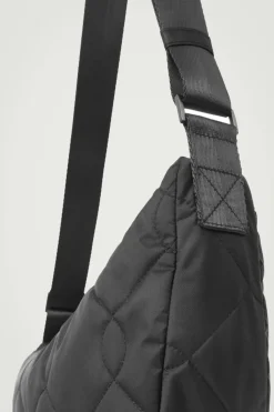Best COS QUILTED CROSSBODY BAG - NYLON BLACK