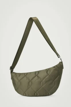 COS QUILTED CROSSBODY BAG - NYLON KHAKI