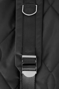 Sale COS QUILTED DRAWSTRING SLING DUFFLE BAG - NYLON BLACK