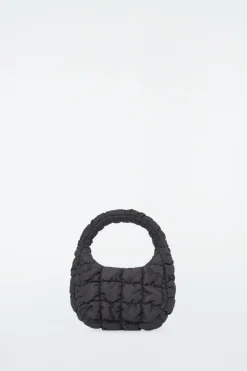 Clearance COS QUILTED MICRO BAG BLACK