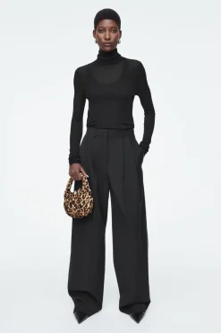 Sale COS QUILTED MICRO BAG LEOPARD
