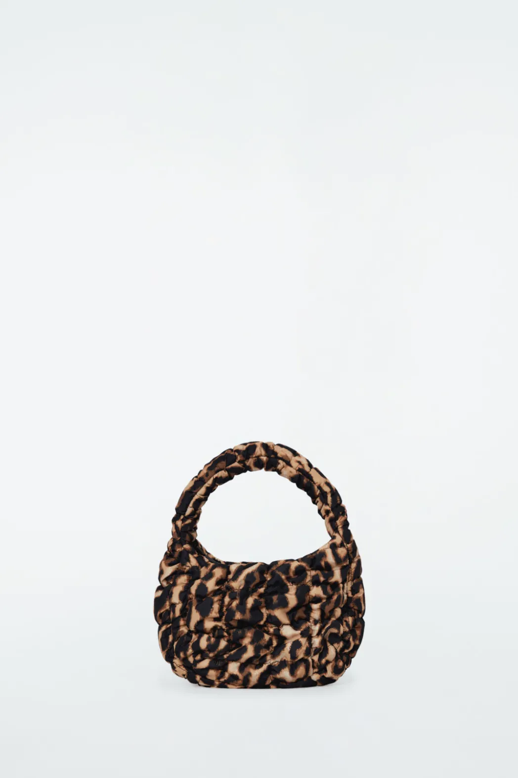 Sale COS QUILTED MICRO BAG LEOPARD