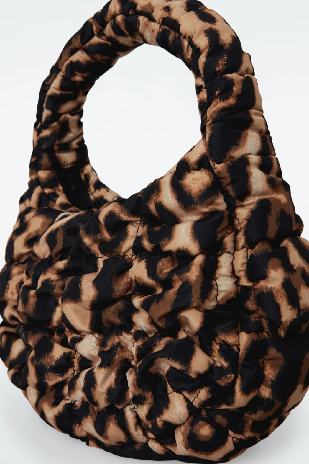 Sale COS QUILTED MICRO BAG LEOPARD