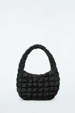 Clearance COS QUILTED MINI BAG BLACK