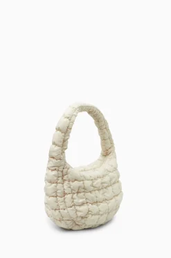 Clearance COS QUILTED MINI BAG STONE