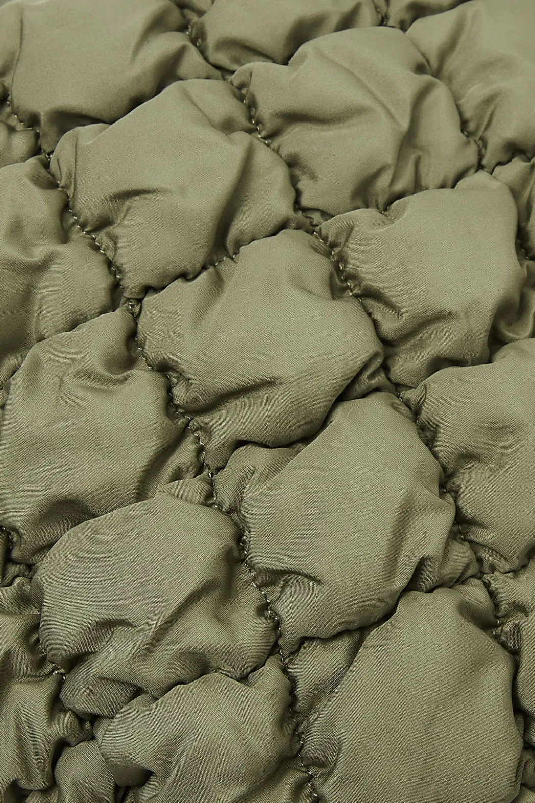 COS QUILTED MINI BAG KHAKI GREEN