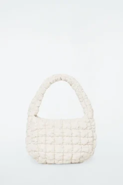 Sale COS QUILTED MINI BAG OFF-WHITE